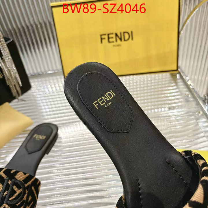 Women Shoes-Fendi replica wholesale ID: SZ4046 $: 89USD