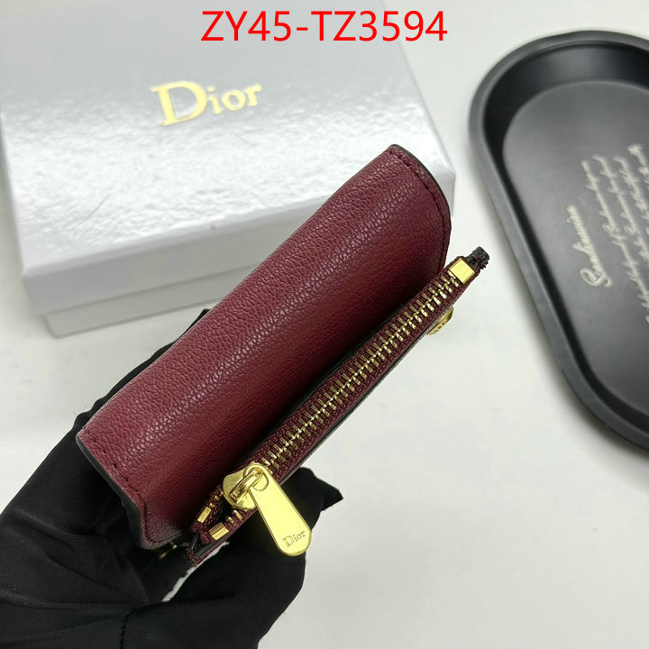 Dior Bags(4A)-Wallet- replica 1:1 ID: TZ3594 $: 45USD,