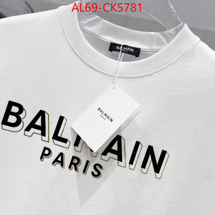 Clothing-Balmain high quality happy copy ID: CK5781 $: 69USD