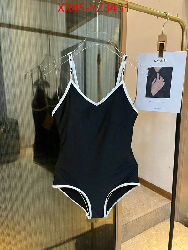 Swimsuit-Miu Miu buy luxury 2024 ID: YZ3431 $: 45USD