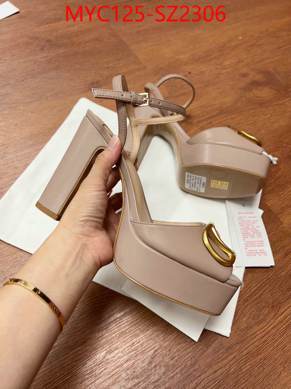 Women Shoes-Valentino best knockoff ID: SZ2306 $: 125USD