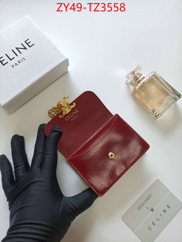 CELINE Bags(4A)-Wallet designer high replica ID: TZ3558 $: 49USD,