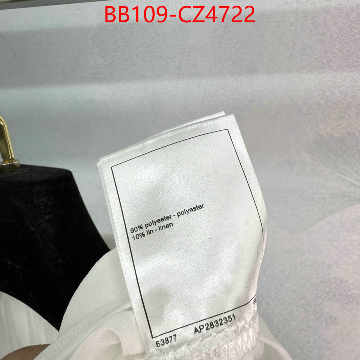 Clothing-Chanel luxury 7 star replica ID: CZ4722 $: 109USD