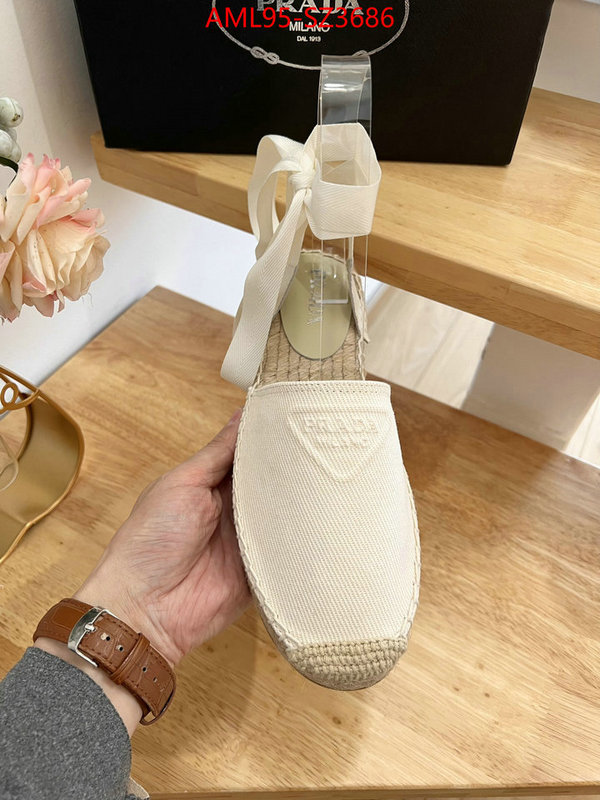Women Shoes-Prada good quality replica ID: SZ3686 $: 95USD