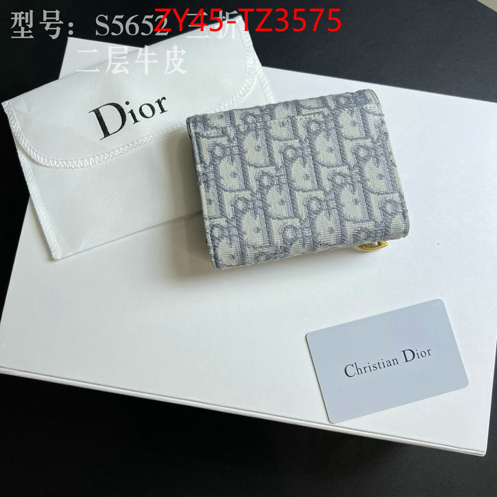 Dior Bags(4A)-Wallet- flawless ID: TZ3575 $: 45USD,