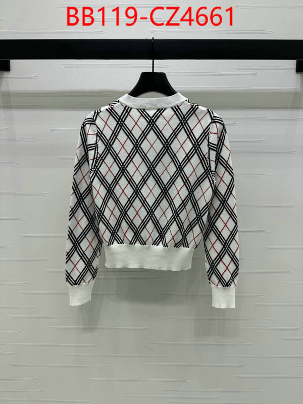 Clothing-Burberry how to buy replcia ID: CZ4661 $: 119USD