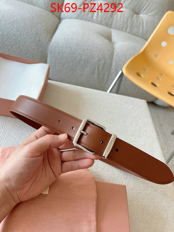 Belts-MIU MIU buy aaaaa cheap ID: PZ4292 $: 69USD