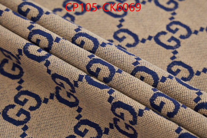 Clothing-Gucci high-end designer ID: CK6069 $: 105USD
