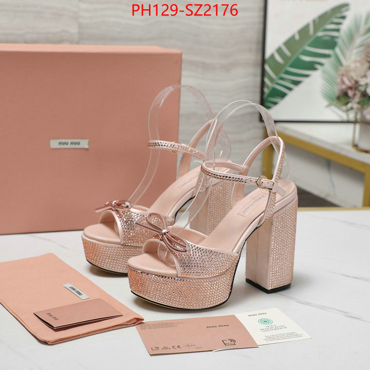 Women Shoes-Miu Miu 1:1 replica wholesale ID: SZ2176 $: 129USD