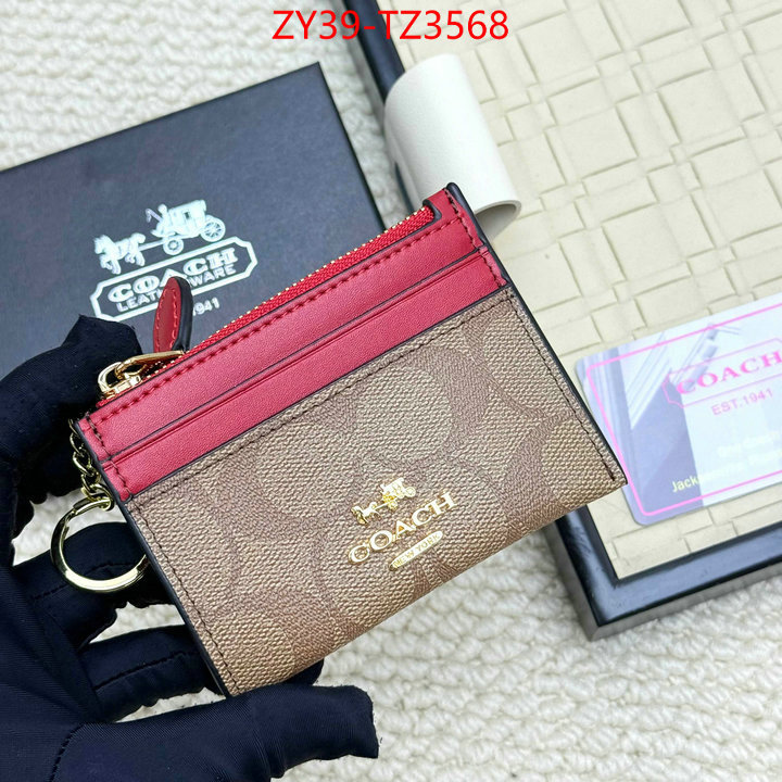 Coach Bags(4A)-Wallet high quality replica ID: TZ3568 $: 39USD,