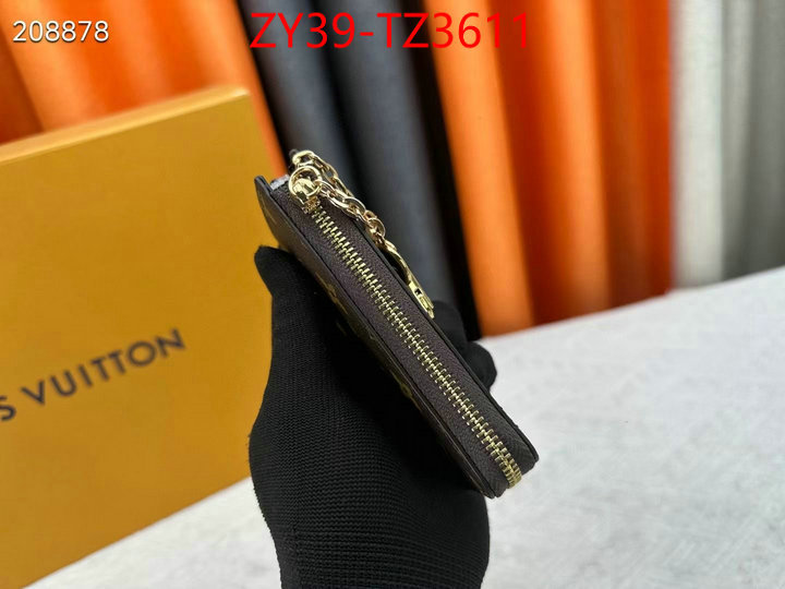 LV Bags(4A)-Wallet cheap ID: TZ3611 $: 39USD,