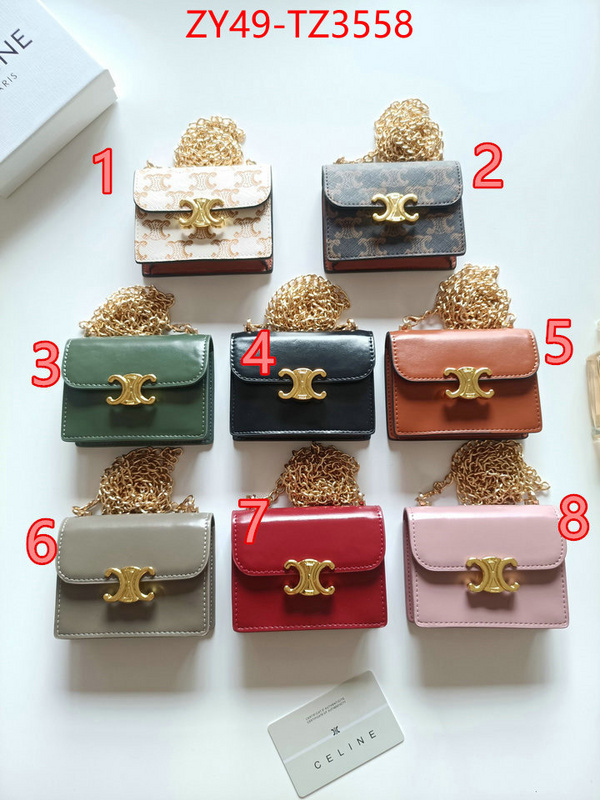 CELINE Bags(4A)-Wallet designer high replica ID: TZ3558 $: 49USD,