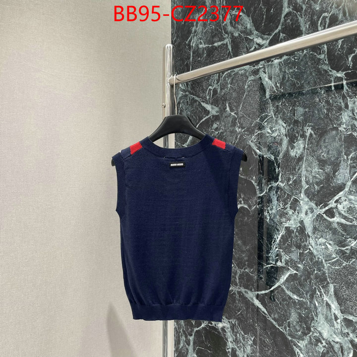 Clothing-MIU MIU where to buy replicas ID: CZ2377 $: 95USD