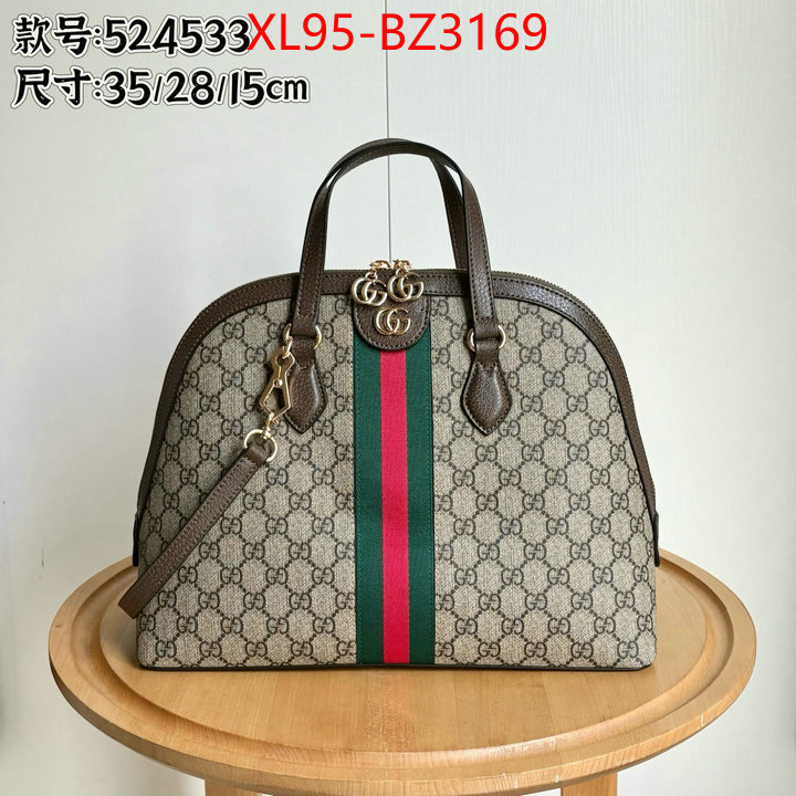 Gucci Bags(4A)-Crossbody- 7 star replica ID: BZ3169 $: 95USD,