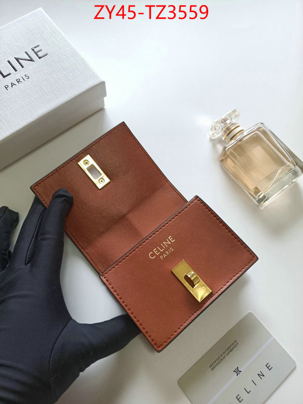 CELINE Bags(4A)-Wallet wholesale ID: TZ3559 $: 45USD,