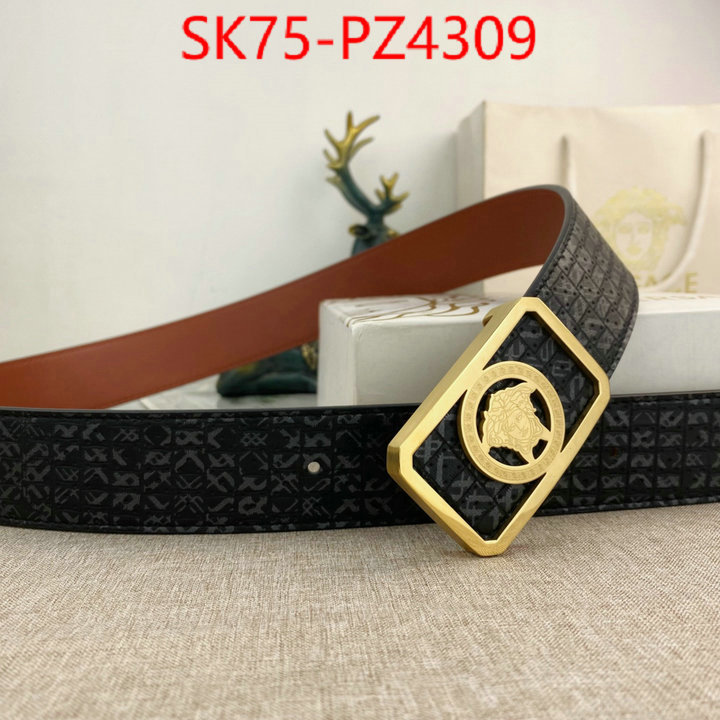 Belts-Versace wholesale designer shop ID: PZ4309 $: 75USD