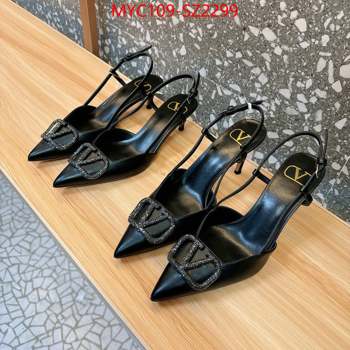 Women Shoes-Valentino fake designer ID: SZ2299 $: 109USD