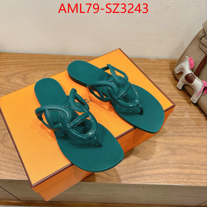 Women Shoes-Hermes designer 1:1 replica ID: SZ3243 $: 79USD