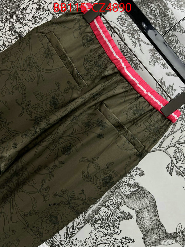 Clothing-Gucci where can i find ID: CZ4890 $: 115USD