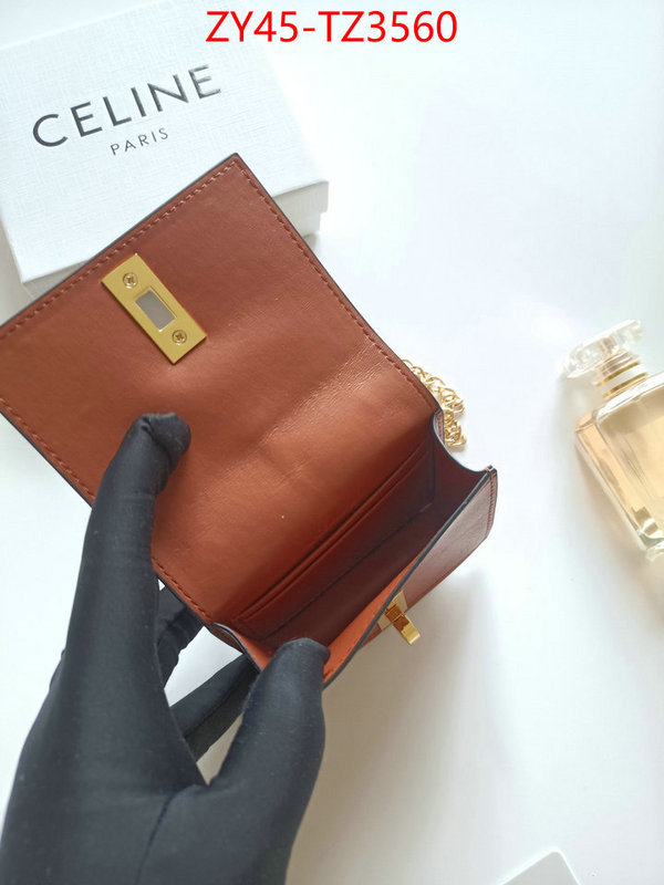 CELINE Bags(4A)-Wallet highest product quality ID: TZ3560 $: 45USD,