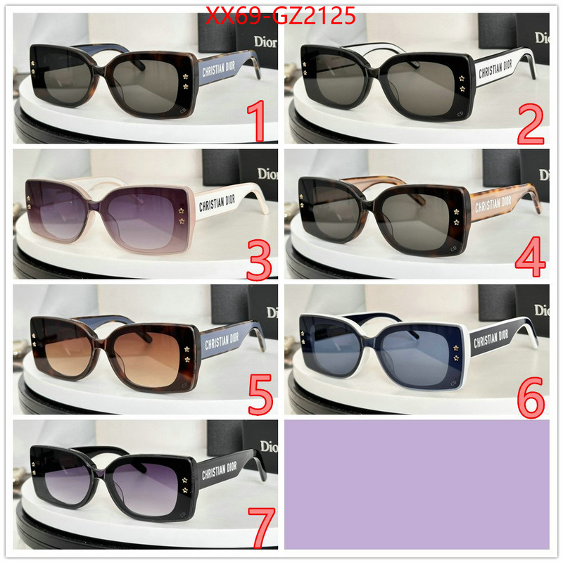 Glasses-Dior replicas buy special ID: GZ2125 $: 69USD