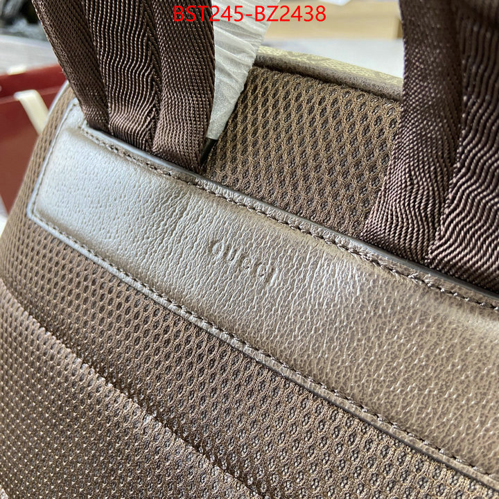 Gucci Bags(TOP)-Backpack- what's the best to buy replica ID: BZ2438 $: 245USD,