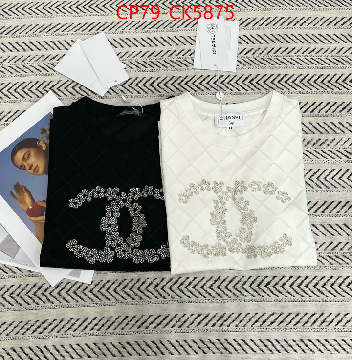 Clothing-Chanel top quality ID: CK5875 $: 79USD