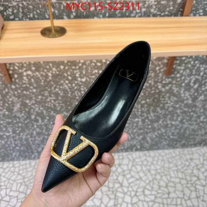 Women Shoes-Valentino aaaaa quality replica ID: SZ2311 $: 115USD