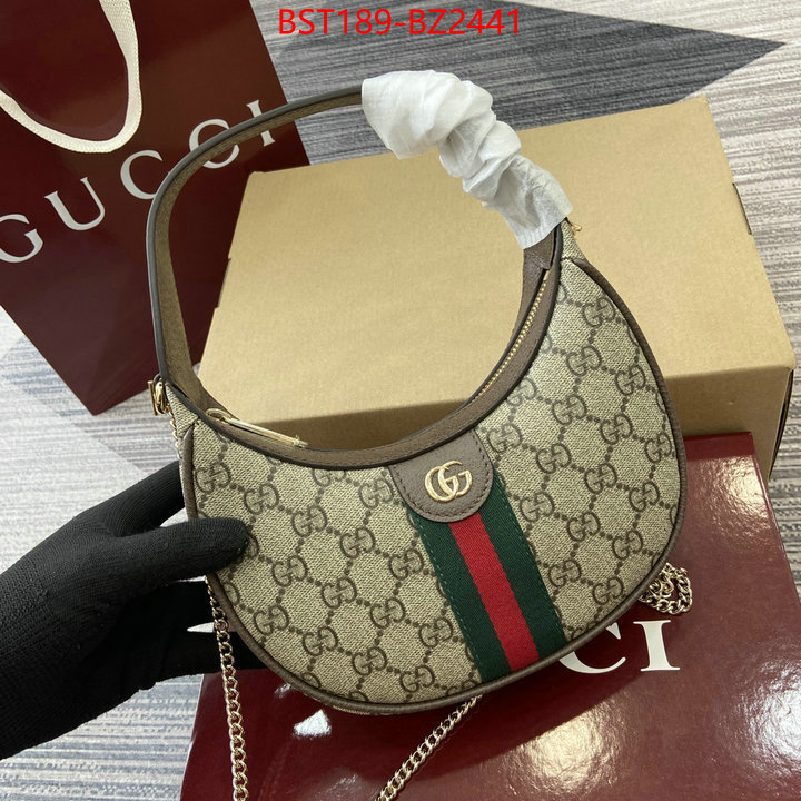 Gucci Bags(TOP)-Crossbody- replica best ID: BZ2441 $: 189USD,