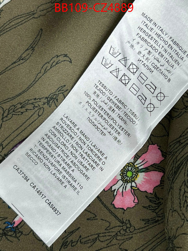 Clothing-Gucci from china ID: CZ4889 $: 109USD