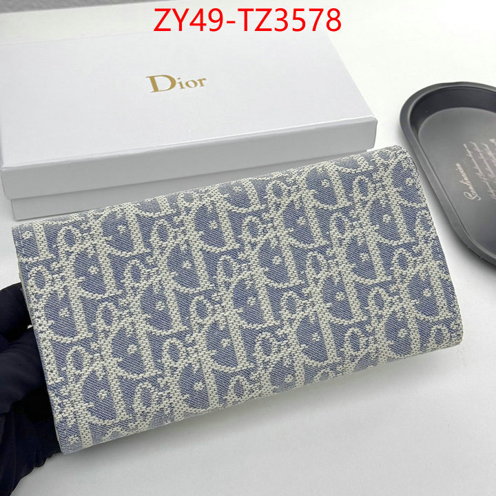 Dior Bags(4A)-Wallet- the best quality replica ID: TZ3578 $: 49USD,