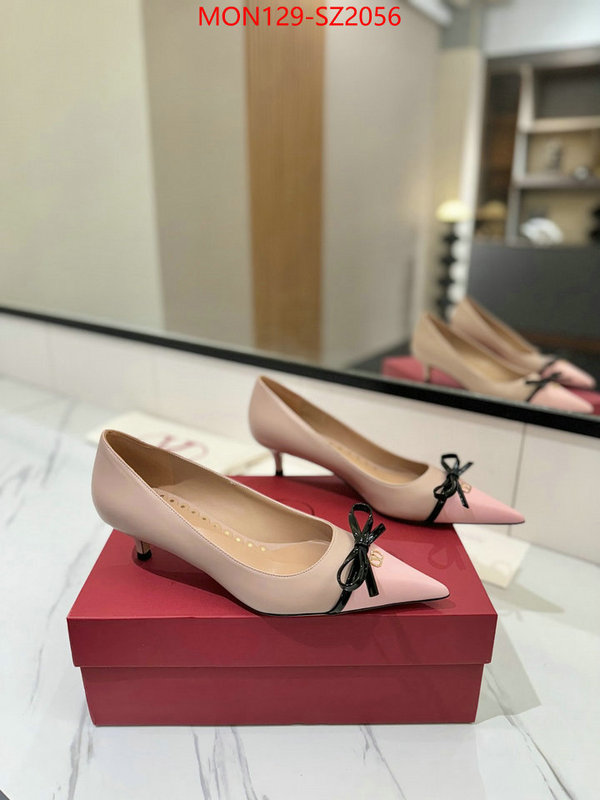 Women Shoes-Valentino customize best quality replica ID: SZ2056 $: 129USD