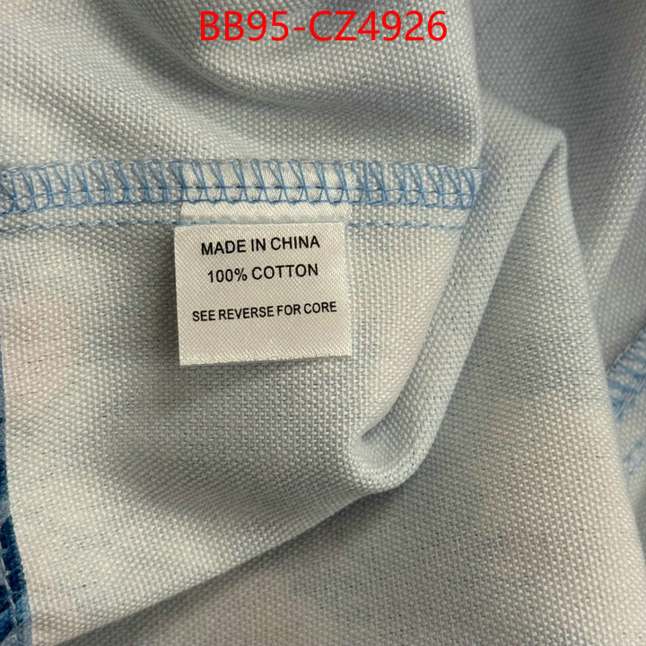 Clothing-LV high quality replica ID: CZ4926 $: 95USD