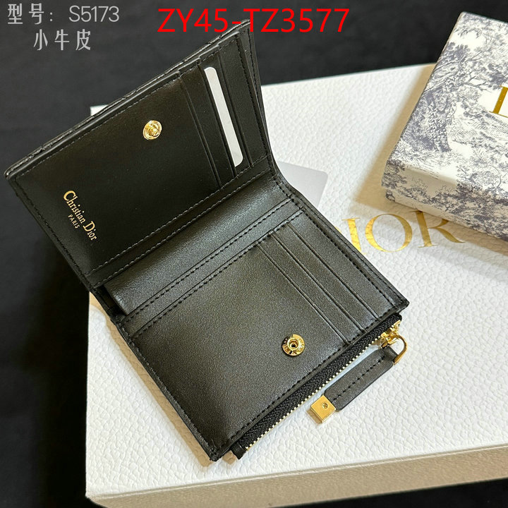 Dior Bags(4A)-Wallet- the highest quality fake ID: TZ3577 $: 45USD,