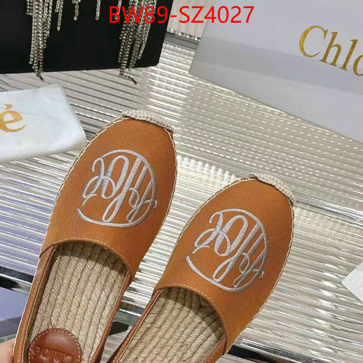 Women Shoes-Chloe copy aaaaa ID: SZ4027 $: 89USD