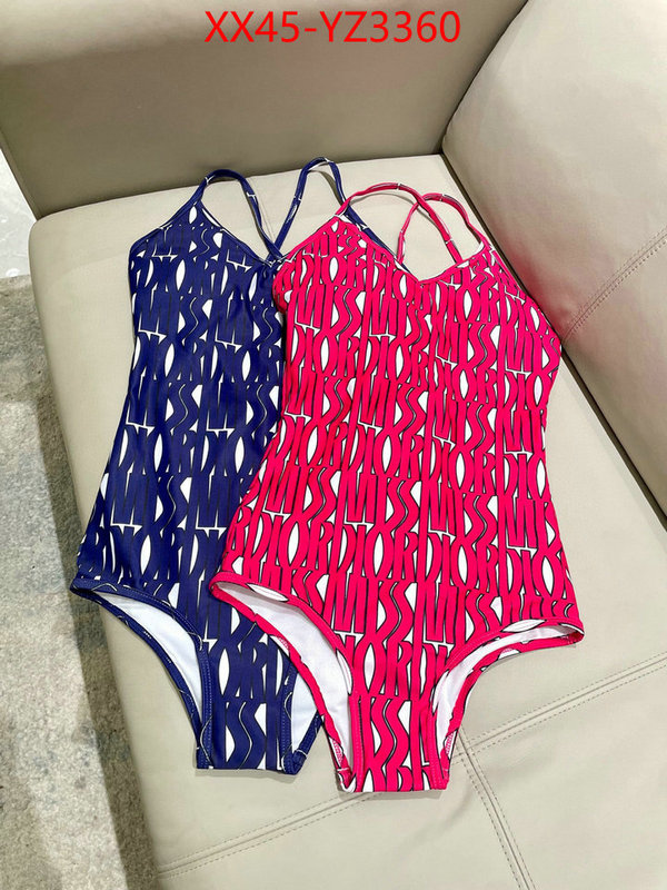 Swimsuit-Dior customize best quality replica ID: YZ3360 $: 45USD