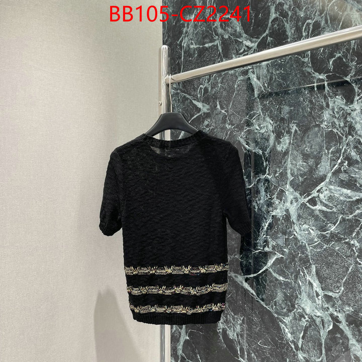 Clothing-Chanel luxury cheap replica ID: CZ2241 $: 105USD