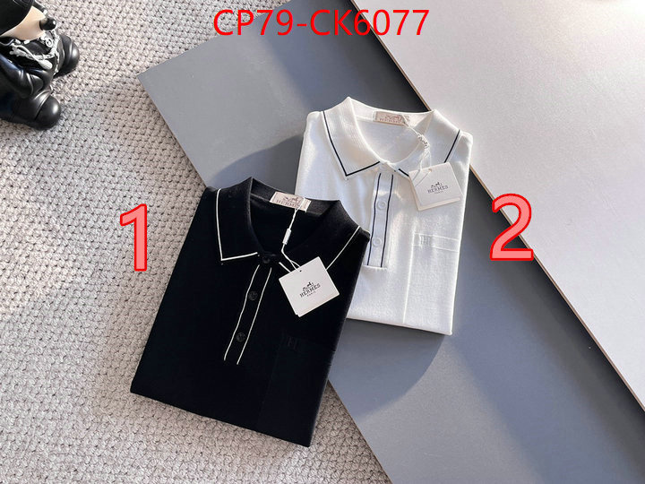 Clothing-Hermes replica 1:1 high quality ID: CK6077 $: 79USD