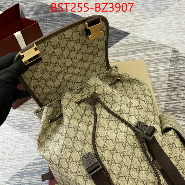 Gucci Bags(TOP)-Backpack- where to buy the best replica ID: BZ3907 $: 255USD,
