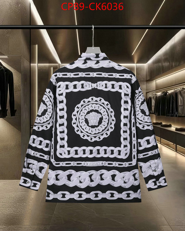 Clothing-Versace buy aaaaa cheap ID: CK6036 $: 89USD