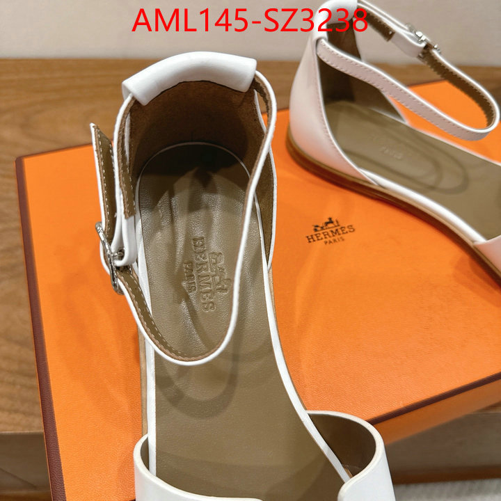 Women Shoes-Hermes top perfect fake ID: SZ3238 $: 145USD