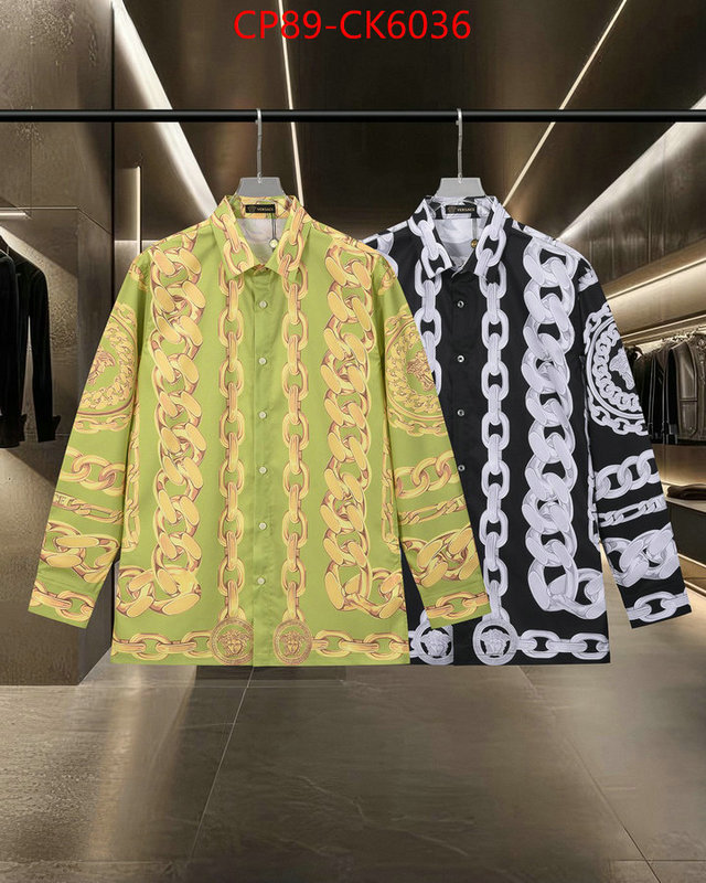 Clothing-Versace buy aaaaa cheap ID: CK6036 $: 89USD