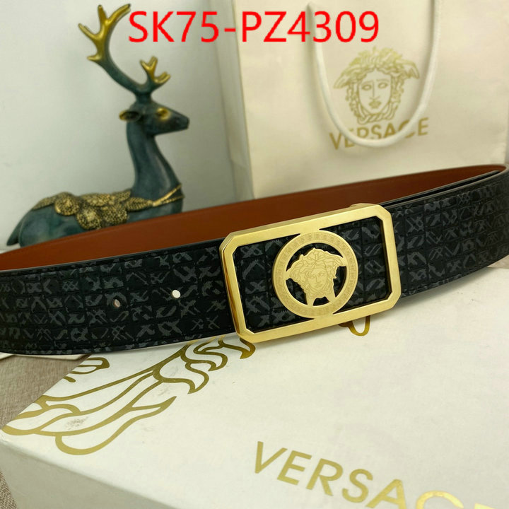 Belts-Versace wholesale designer shop ID: PZ4309 $: 75USD