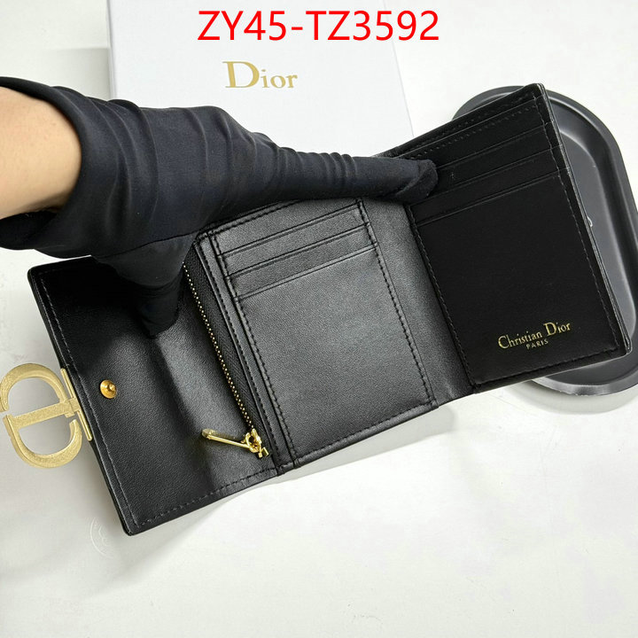 Dior Bags(4A)-Wallet- top quality website ID: TZ3592 $: 45USD,
