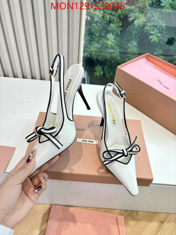 Women Shoes-Miu Miu practical and versatile replica designer ID: SZ2045 $: 129USD