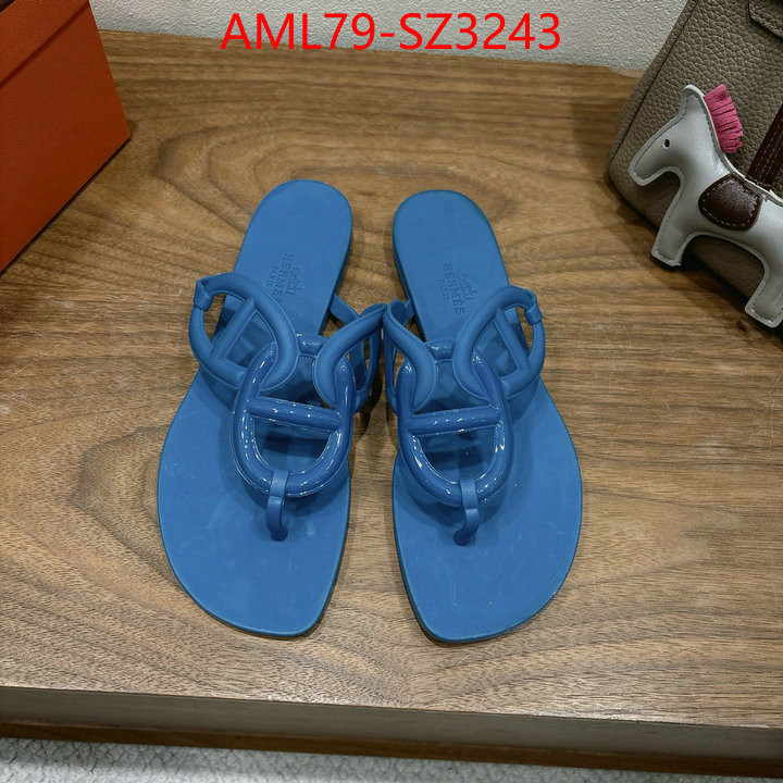 Women Shoes-Hermes designer 1:1 replica ID: SZ3243 $: 79USD