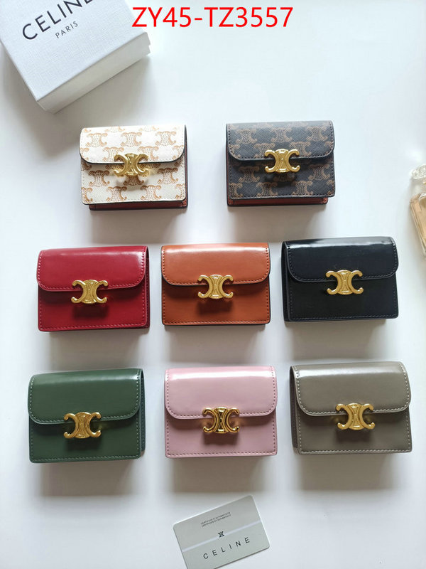 CELINE Bags(4A)-Wallet wholesale 2024 replica ID: TZ3557 $: 45USD,