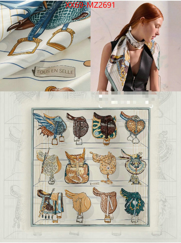 Scarf-Hermes the quality replica ID: MZ2691 $: 69USD