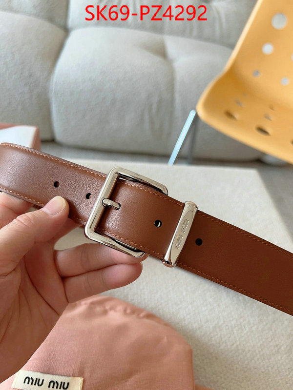 Belts-MIU MIU buy aaaaa cheap ID: PZ4292 $: 69USD