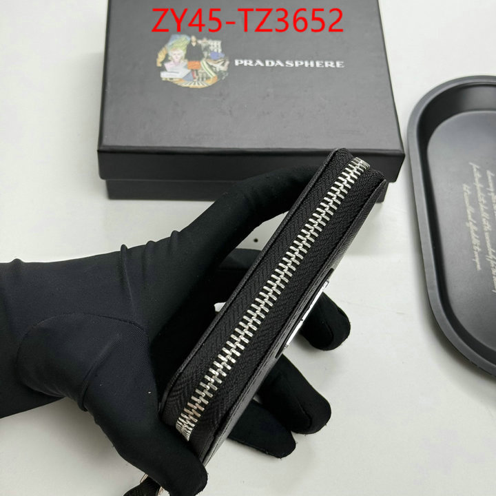 Prada Bags(4A)-Wallet wholesale replica ID: TZ3652 $: 45USD,